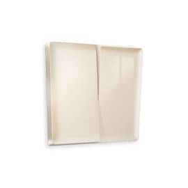 Лицевая панель для выключателя двухклавишного Ambrella Volt Alfa AP3030