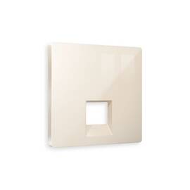 Лицевая панель для компьютерной/телефонной розетки RJ-45/RJ-11 Ambrella Volt Alfa AP3120