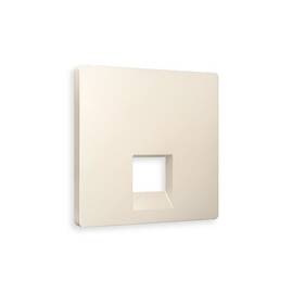 Лицевая панель для компьютерной/телефонной розетки RJ-45/RJ-11 Ambrella Volt Alfa AP3320