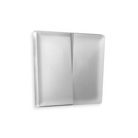 Лицевая панель для выключателя двухклавишного Ambrella Volt Alfa AP4030