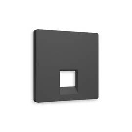 Лицевая панель для компьютерной/телефонной розетки RJ-45/RJ-11 Ambrella Volt Alfa AP9120