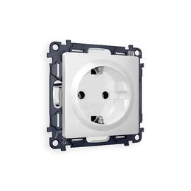 Комплект механизма розетки с/з на винтовых зажимах Ambrella Volt Alfa MA106010