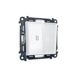 Комплект механизма 2-кл выключателя с подсветкой Ambrella Volt Alfa MA124015