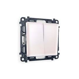 Комплект механизма 2-кл проходного выключателя Ambrella Volt Alfa MA203020