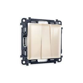 Комплект механизма 3-кл выключателя Ambrella Volt Alfa MA305010