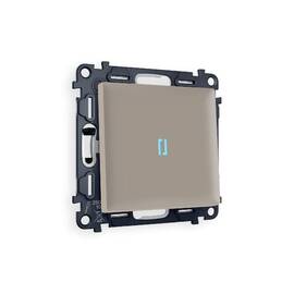 Комплект механизма 1-кл выключателя с подсветкой Ambrella Volt Alfa MA362020