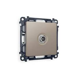 Комплект механизма TV розетки оконечной 50-870 MHz 1dB Ambrella Volt Alfa MA373010