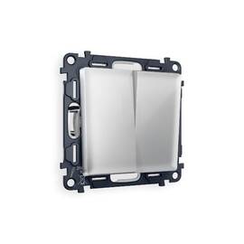 Комплект механизма 2-кл выключателя Ambrella Volt Alfa MA403010