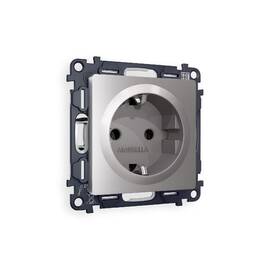Комплект механизма розетки с/з на винтовых зажимах Ambrella Volt Alfa MA506010