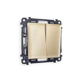 Комплект механизма 2-кл выключателя Ambrella Volt Alfa MA603010