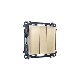 Комплект механизма 3-кл выключателя Ambrella Volt Alfa MA605010