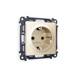 Комплект механизма розетки с/з со шторками Ambrella Volt Alfa MA607010