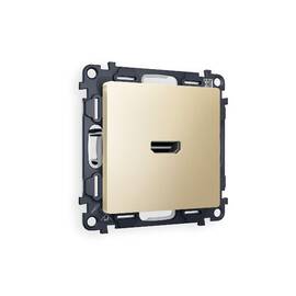 Комплект механизма розетки HDMI 2.0 40V/500mA 2.0GHz 5-18Gbit/s Ambrella Volt Alfa MA614010