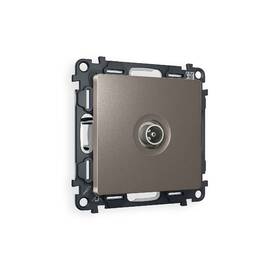 Комплект механизма TV розетки проходной 5-1000 MHz 4dB Ambrella Volt Alfa MA643030