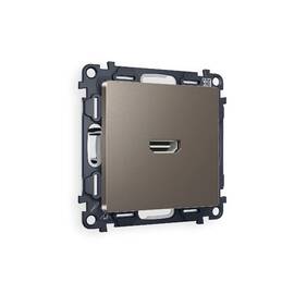 Комплект механизма розетки HDMI 2.0 40V/500mA 2.0GHz 5-18Gbit/s Ambrella Volt Alfa MA644010