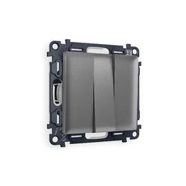 Комплект механизма 3-кл выключателя Ambrella Volt Alfa MA655010