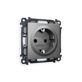 Комплект механизма розетки с/з на винтовых зажимах Ambrella Volt Alfa MA656010