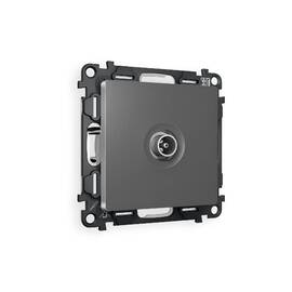 Комплект механизма TV розетки оконечной 50-870 MHz 1dB Ambrella Volt Alfa MA663010