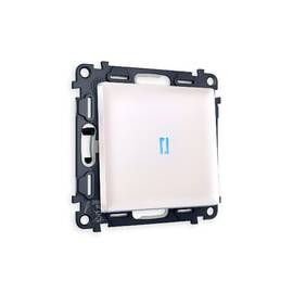 Комплект механизма 1-кл выключателя с подсветкой Ambrella Volt Alfa MA202020