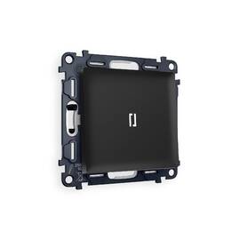 Комплект механизма 1-кл выключателя с подсветкой Ambrella Volt Alfa MA802015