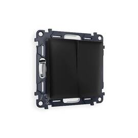 Комплект механизма 2-кл проходного выключателя Ambrella Volt Alfa MA803020