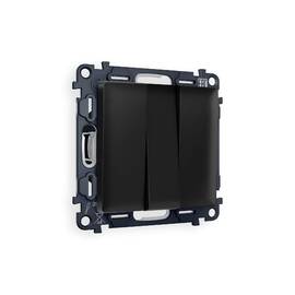 Комплект механизма 3-кл выключателя Ambrella Volt Alfa MA805010