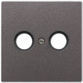 Накладка TV-FM розетки Jung LS 990 антрацит AL2990TVAN