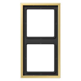 Рамка 2-постовая Jung LS 990 латунь classic ME2982C