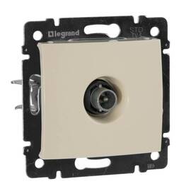 Розетка TV проходная Legrand Valena слоновая кость 774331