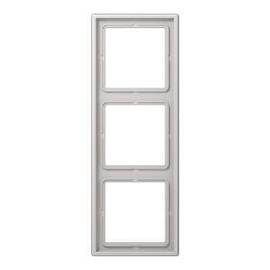 Рамка 3-постовая Jung LS 990 светло-серая LS983LG