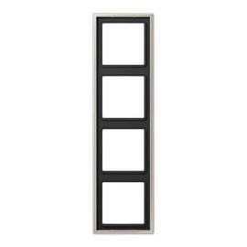 Рамка 4-постовая Jung LS 990 edelstahl ES2984