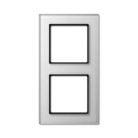 Рамка 2-постовая Jung A creation стекло белое AC582GLWW