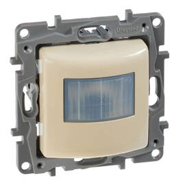 Датчик движения без нейтрали  400Вт, слоновая кость