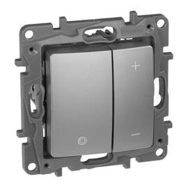 Светорегулятор клавишный 400Вт, алюминий