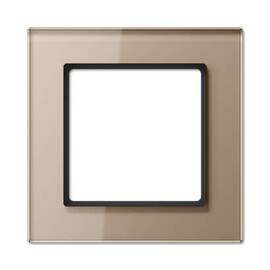 Рамка 1-постовая Jung A creation стекло шампань AC581GLCH