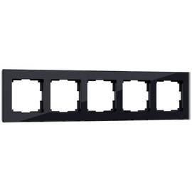 Рамка Werkel Favorit на 5 постов черный W0051108 4690389160110