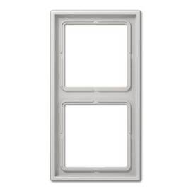 Рамка 2-постовая Jung LS 990 светло-серая LS982LG