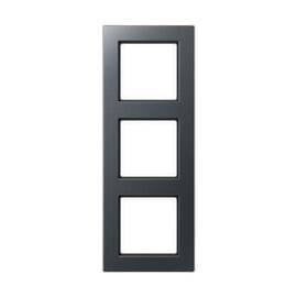 Рамка 3-постовая Jung A creation антрацит матовая AC583BFANM