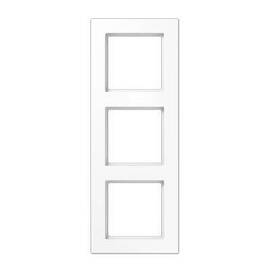 Рамка 3-постовая Jung A creation белая AC583WW