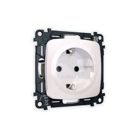 Комплект механизма розетки с/з на винтовых зажимах Ambrella Volt Omega MO206010