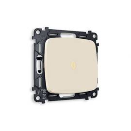 Комплект механизма 1-кл проходного выключателя с подсветкой Ambrella Volt Omega MO322030