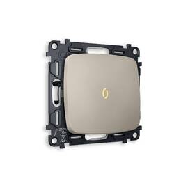 Комплект механизма 1-кл выключателя с подсветкой Ambrella Volt Omega MO362010