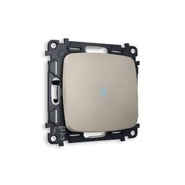 Комплект механизма 1-кл выключателя с подсветкой Ambrella Volt Omega MO362020