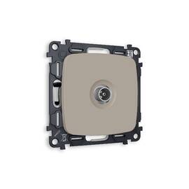 Комплект механизма TV розетки проходной 5-1000 MHz 4dB Ambrella Volt Omega MO373030