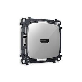 Комплект механизма розетки HDMI 2.0 40V/500mA 2.0GHz 5-18Gbit/s Ambrella Volt Omega MO414010