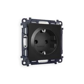 Комплект механизма розетки с/з на винтовых зажимах Ambrella Volt Alfa MA806010