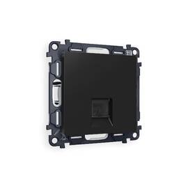 Комплект механизма телефонной розетки RJ-11(4P4C) со шторкой Ambrella Volt Alfa MA812030