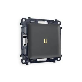 Комплект механизма 1-кл выключателя с подсветкой Ambrella Volt Alfa MA902010