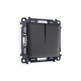 Комплект механизма 2-кл выключателя Ambrella Volt Alfa MA903010