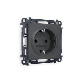 Комплект механизма розетки с/з на винтовых зажимах Ambrella Volt Alfa MA906010